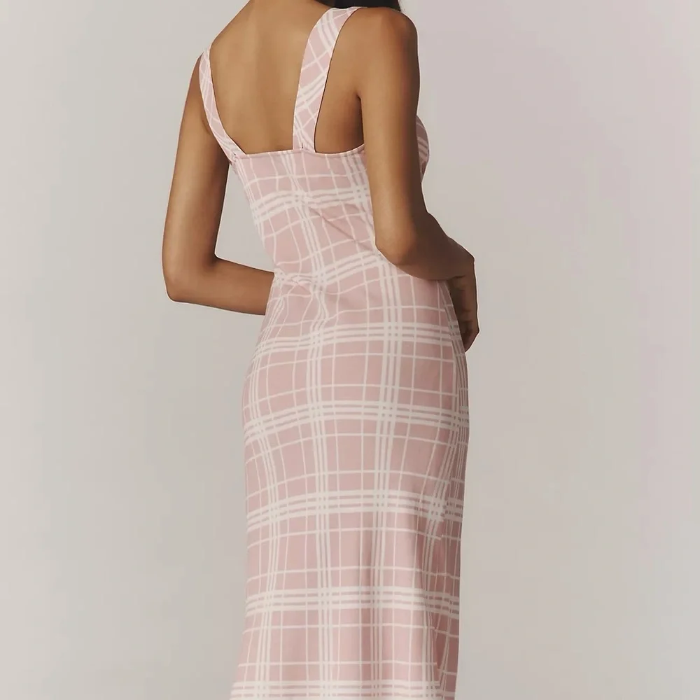 NWT Reformation Beauden Sleeveless V-Neck Crepe Midi Dress - Picture 2 of 11